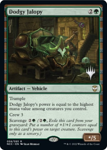 Dodgy Jalopy, Promo Pack: Streets of New Capenna 58