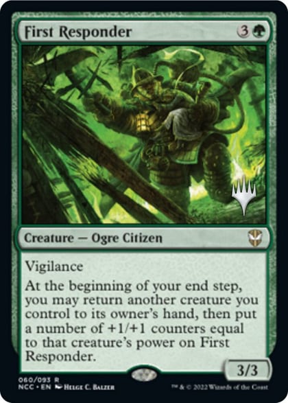 First Responder, Promo Pack: Streets of New Capenna 60