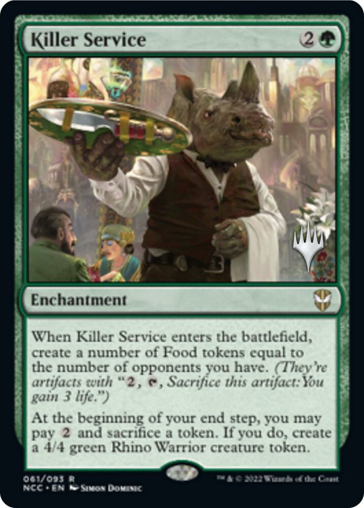 Killer Service, Promo Pack: Streets of New Capenna 61