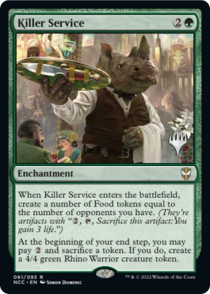 Killer Service, Promo Pack: Streets of New Capenna 61