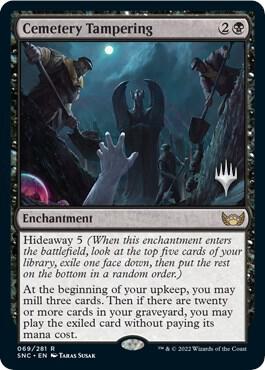 Cemetery Tampering, Promo Pack: Streets of New Capenna 69