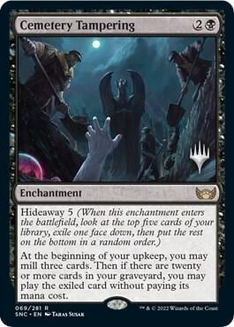 Cemetery Tampering, Promo Pack: Streets of New Capenna 69