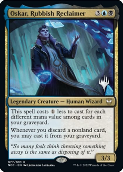 Oskar, Rubbish Reclaimer, Promo Pack: Streets of New Capenna 77