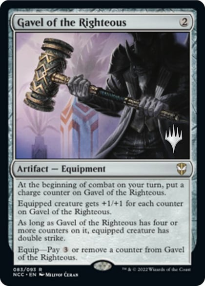 Gavel of the Righteous, Promo Pack: Streets of New Capenna 83