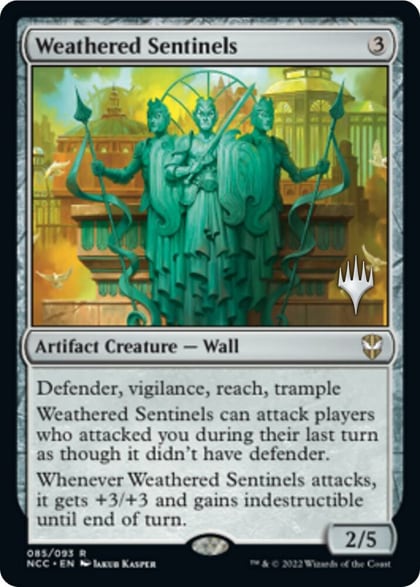 Weathered Sentinels, Promo Pack: Streets of New Capenna 85