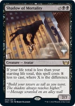 Shadow of Mortality, Promo Pack: Streets of New Capenna 94