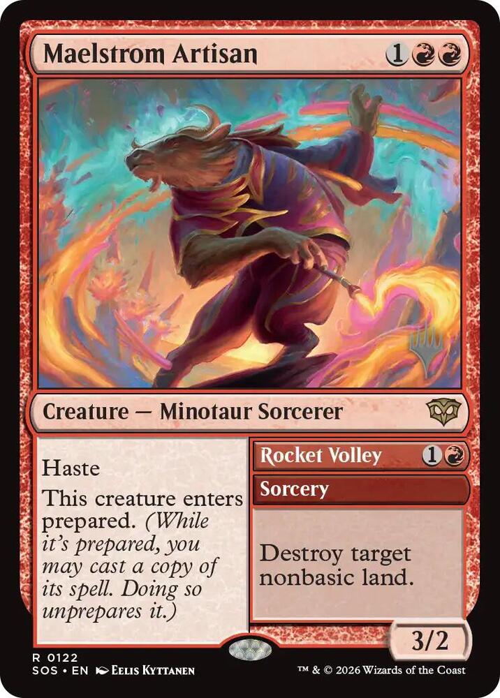 Maelstrom Artisan, Promo Pack: Secrets of Strixhaven 122