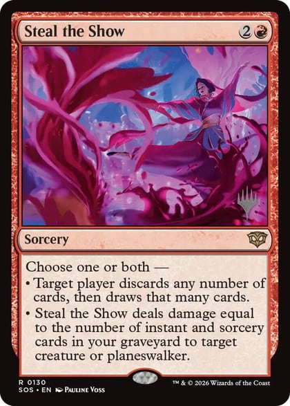 Steal the Show, Promo Pack: Secrets of Strixhaven 130