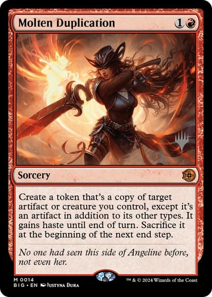 Molten Duplication, Promo Pack: Secrets of Strixhaven 14