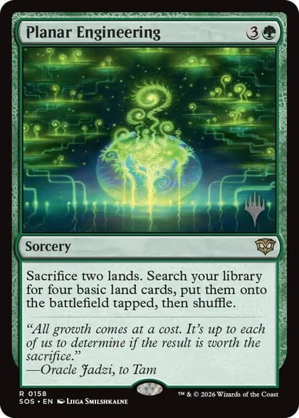 Planar Engineering, Promo Pack: Secrets of Strixhaven 158