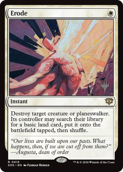 Erode, Promo Pack: Secrets of Strixhaven 15