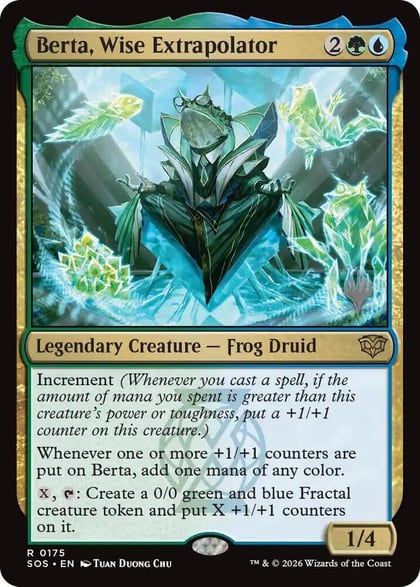 Berta, Wise Extrapolator, Promo Pack: Secrets of Strixhaven 175