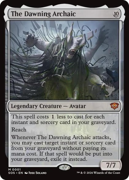 The Dawning Archaic, Promo Pack: Secrets of Strixhaven 1