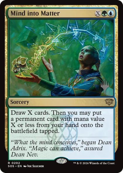 Mind into Matter, Promo Pack: Secrets of Strixhaven 202
