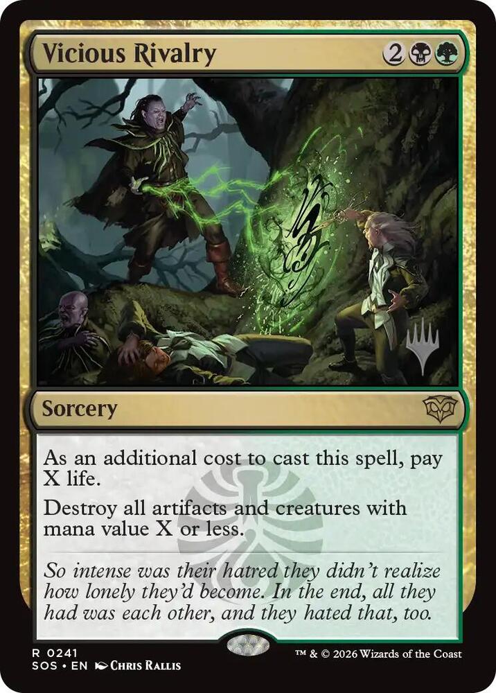 Vicious Rivalry, Promo Pack: Secrets of Strixhaven 241