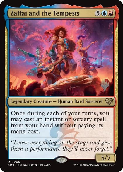 Zaffai and the Tempests, Promo Pack: Secrets of Strixhaven 246