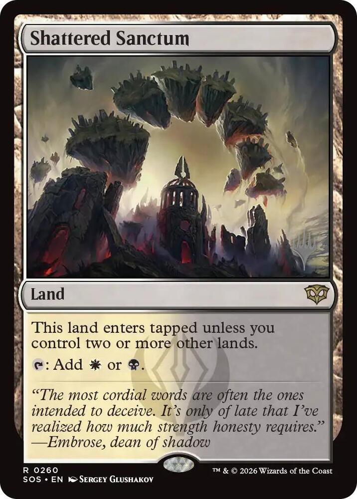 Shattered Sanctum, Promo Pack: Secrets of Strixhaven 260