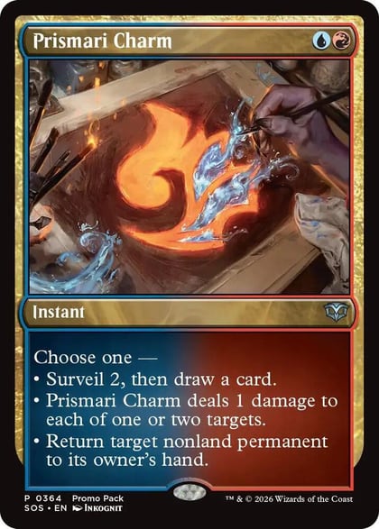 Prismari Charm, Promo Pack: Secrets of Strixhaven 364