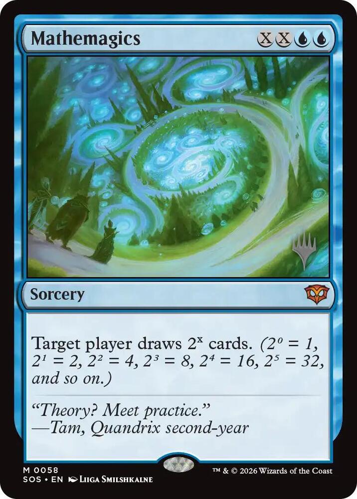 Mathemagics, Promo Pack: Secrets of Strixhaven 58