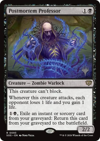 Postmortem Professor, Promo Pack: Secrets of Strixhaven 93