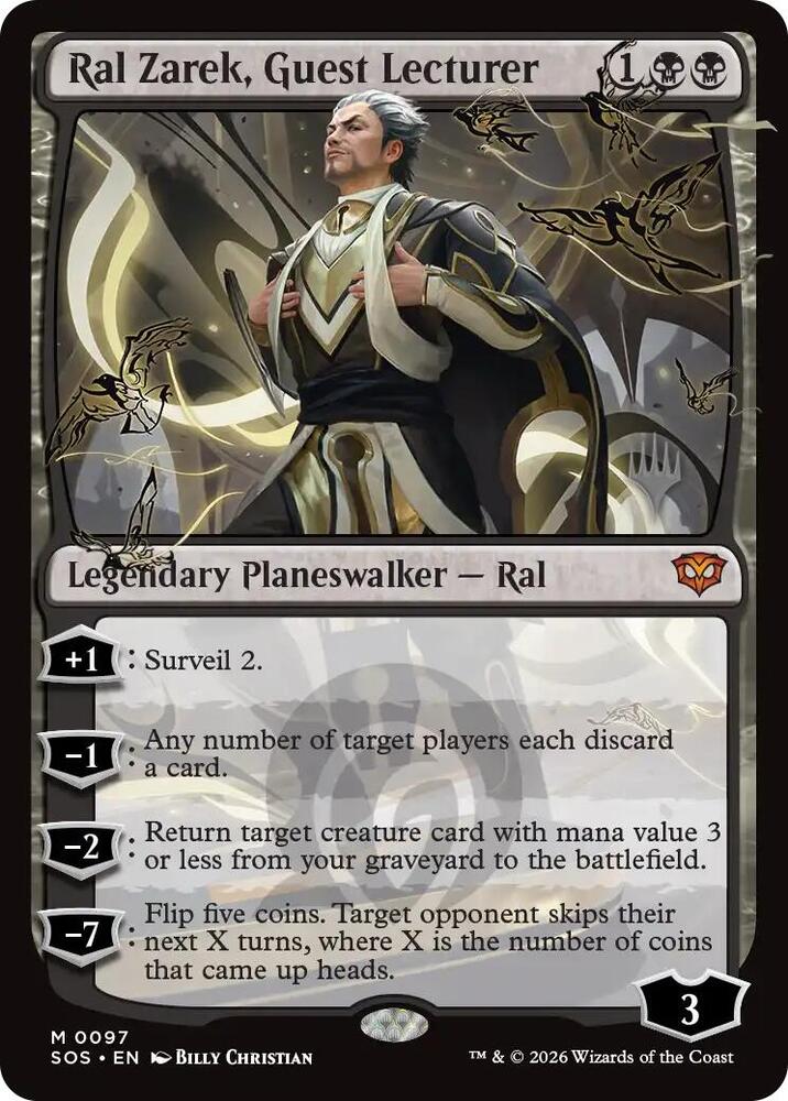 Ral Zarek, Guest Lecturer, Promo Pack: Secrets of Strixhaven 97