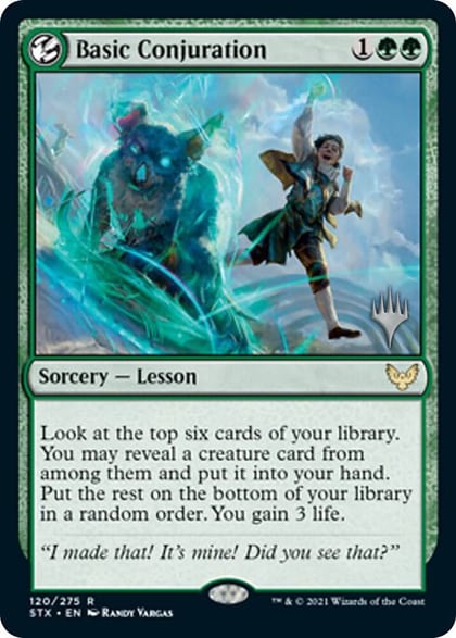 Basic Conjuration, Promo Pack: Strixhaven 120
