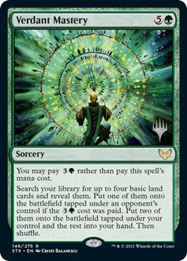 Verdant Mastery, Promo Pack: Strixhaven 146