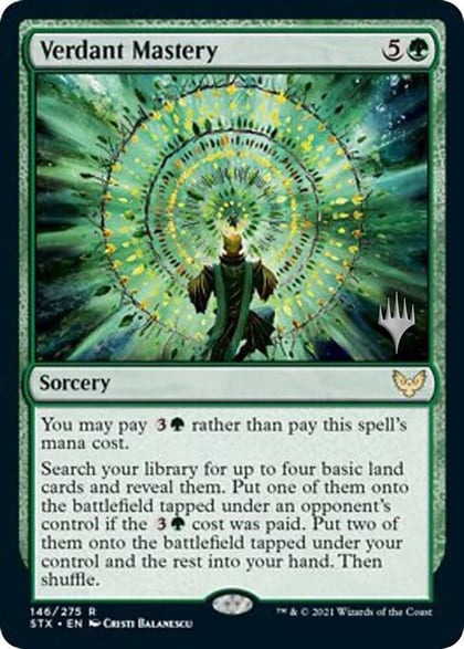 Verdant Mastery, Promo Pack: Strixhaven 146