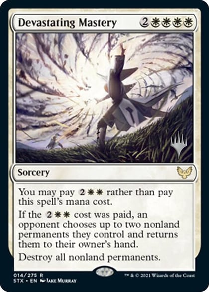 Devastating Mastery, Promo Pack: Strixhaven 14