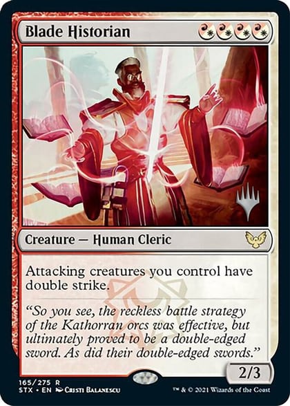Blade Historian, Promo Pack: Strixhaven 165