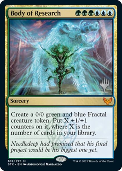 Body of Research, Promo Pack: Strixhaven 168
