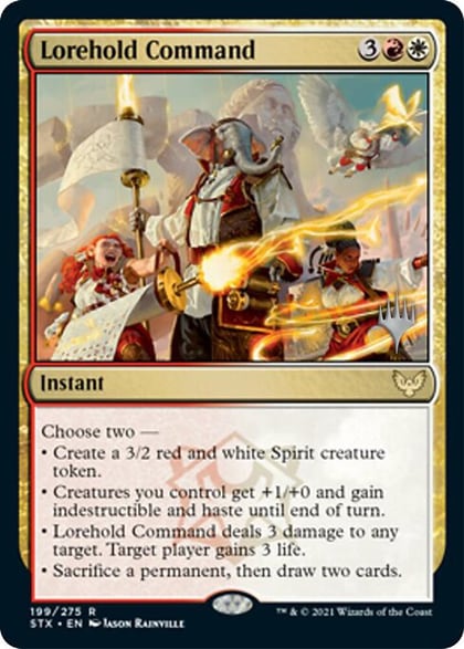 Lorehold Command, Promo Pack: Strixhaven 199