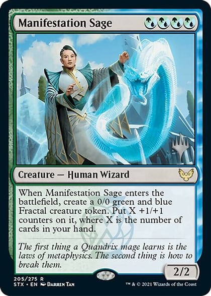 Manifestation Sage, Promo Pack: Strixhaven 205