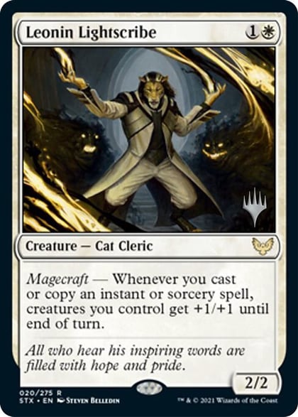 Leonin Lightscribe, Promo Pack: Strixhaven 20