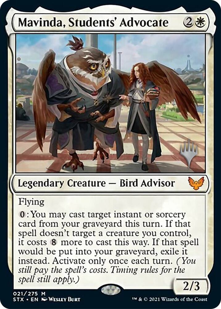 Mavinda, Students' Advocate, Promo Pack: Strixhaven 21