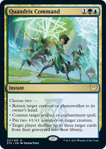 Quandrix Command, Promo Pack: Strixhaven 217