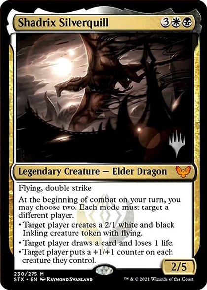Shadrix Silverquill, Promo Pack: Strixhaven 230