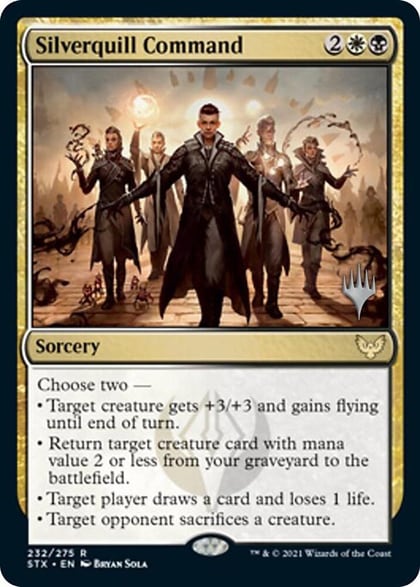 Silverquill Command, Promo Pack: Strixhaven 232