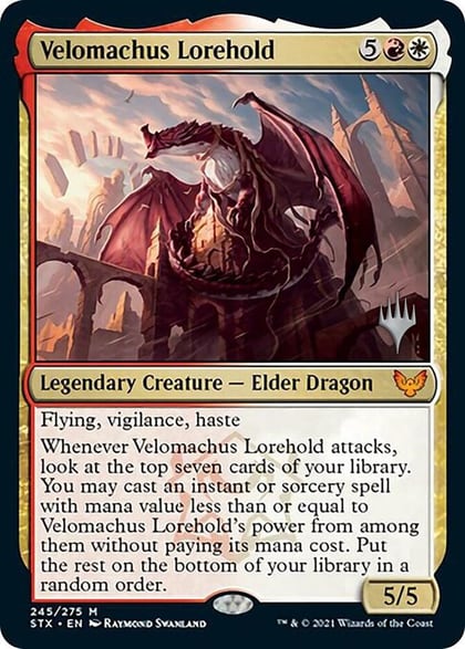 Velomachus Lorehold, Promo Pack: Strixhaven 245