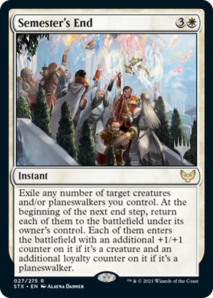 Semester's End, Promo Pack: Strixhaven 27