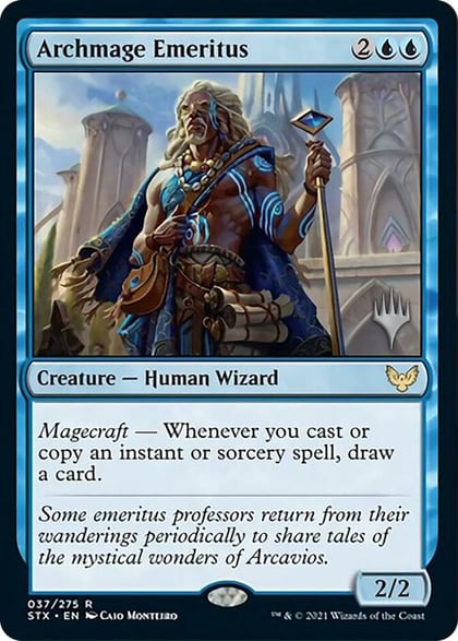 Archmage Emeritus, Promo Pack: Strixhaven 37