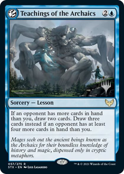 Teachings of the Archaics, Promo Pack: Strixhaven 57
