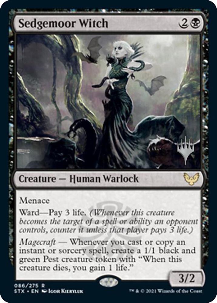 Sedgemoor Witch, Promo Pack: Strixhaven 86