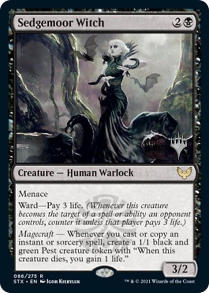 Sedgemoor Witch, Promo Pack: Strixhaven 86