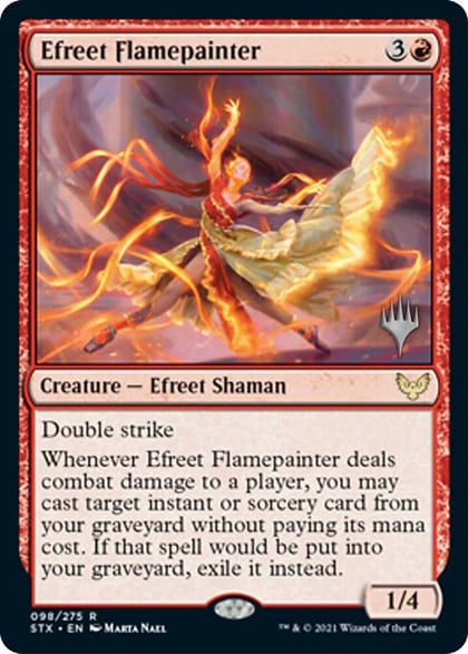 Efreet Flamepainter, Promo Pack: Strixhaven 98