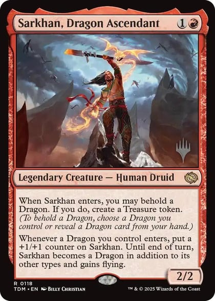 Sarkhan, Dragon Ascendant, Promo Pack: Tarkir: Dragonstorm 118