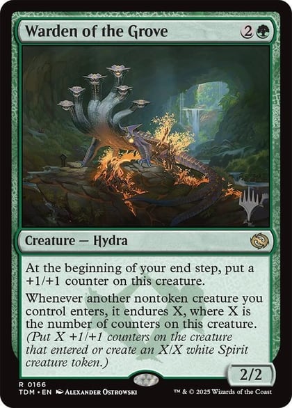 Warden of the Grove, Promo Pack: Tarkir: Dragonstorm 166