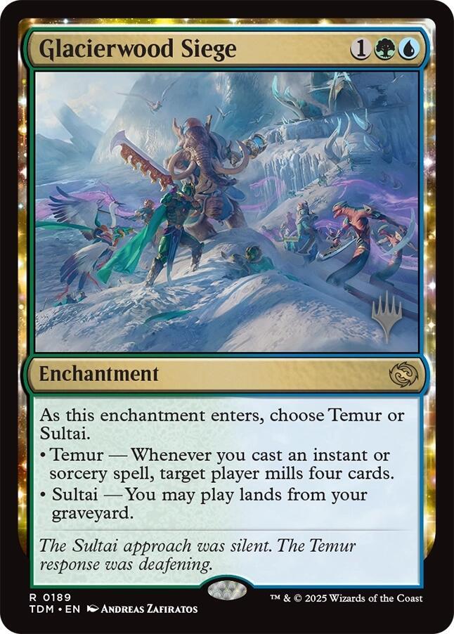 Glacierwood Siege, Promo Pack: Tarkir: Dragonstorm 189