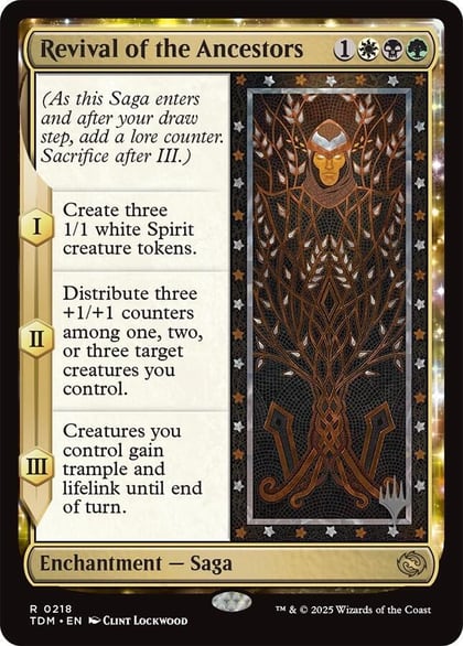 Revival of the Ancestors, Promo Pack: Tarkir: Dragonstorm 218