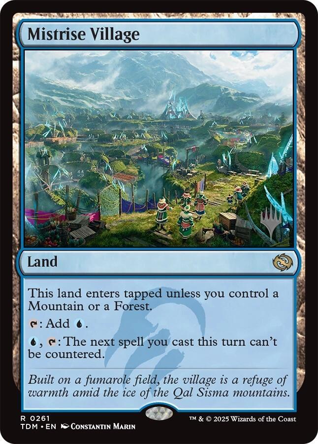 Mistrise Village, Promo Pack: Tarkir: Dragonstorm 261